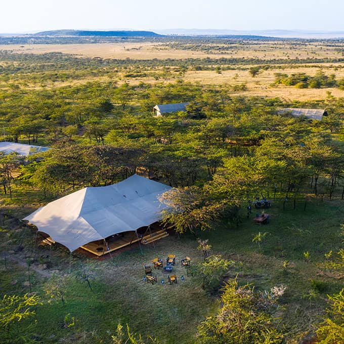 Great Plains Mara Expedition Camp in the Masai Mara