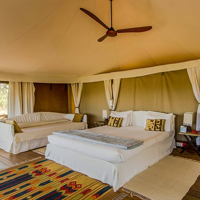 Bedroom at Ol Seki Hemingway's Lodge in Mara Naboisho Conservancy