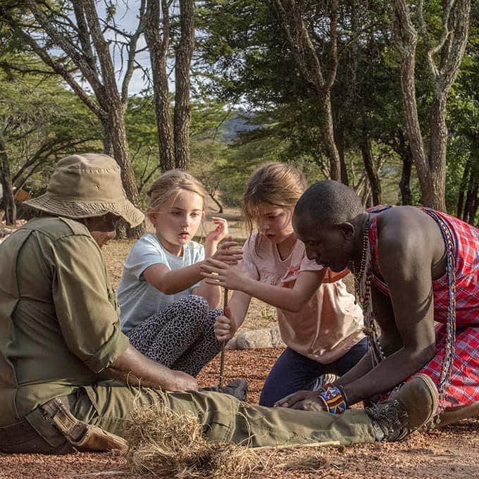 Bring the chidren on safari to Kenya's Masai Mara