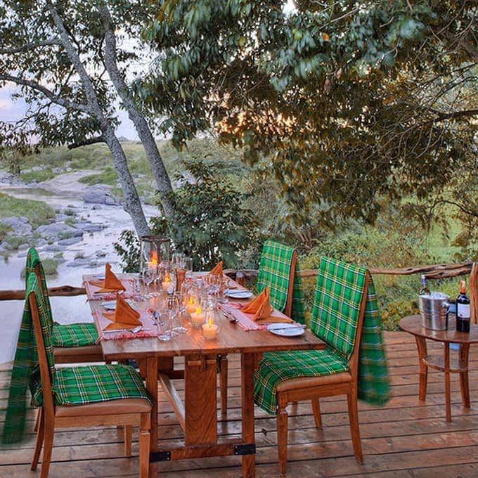 Enjoy the dining and food experience at Rekero Camp in Masai Mara