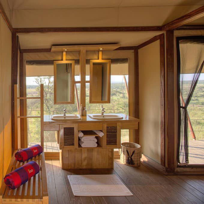 Bathroom at Eagle View Camp