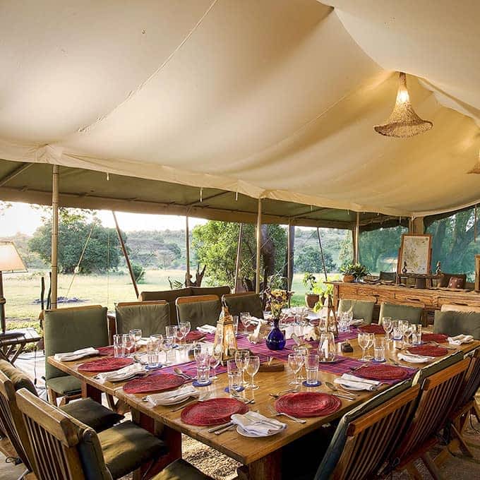 Food experience at Kicheche Camp in Mara North Conservancy