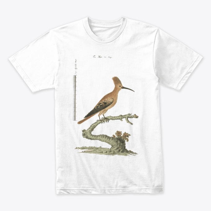 Masai Mara heritage collection premium t-shirt - Hoopoe