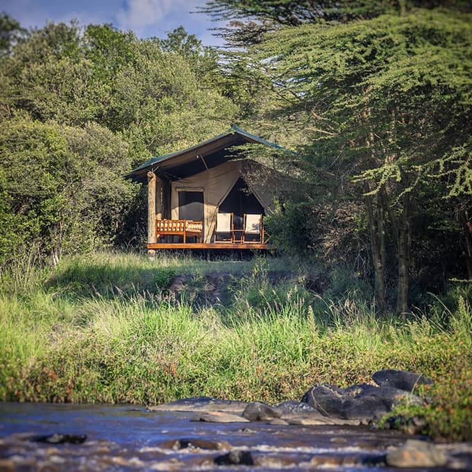 Karen Blixen Camp - for a luxury tented safari in Kenya