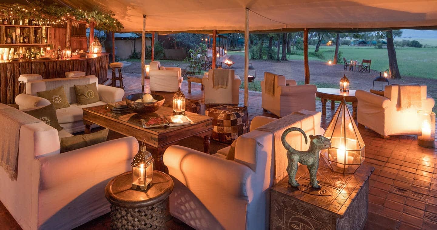 - Luxury Safari Lodge  in the Mara Musiara Sector in Kenya