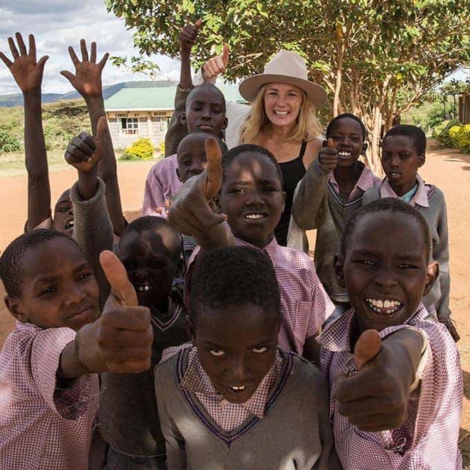 Maasai community visit in Olderkesi Wildlife Conservancy