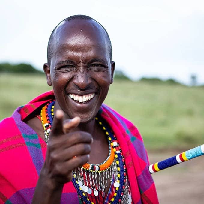 Meet the Maasai people when visiting the Masai Mara