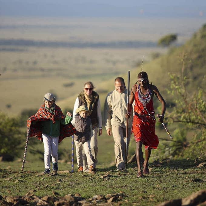 Walking safari in the Mara Triangle