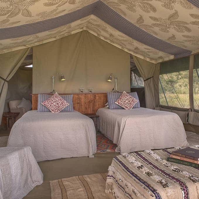 Masai Mara accommodation at Richard's Camp
