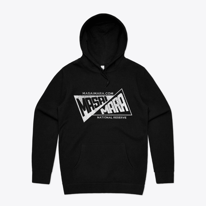 Men's Masai Mara logo hooded sweatshirt