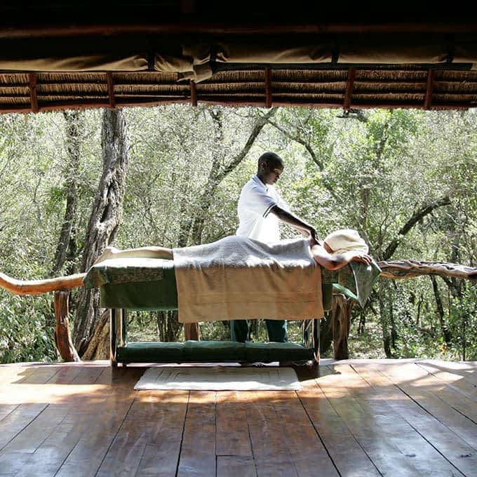 Enjoy spa and wellness treatments at Saruni Mara in Kenya