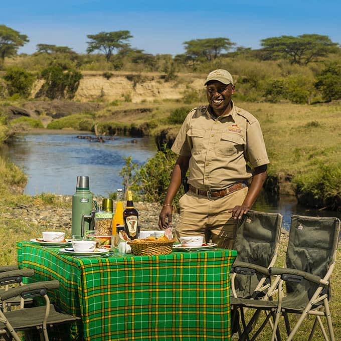 One of the friendly guides in Olare Motorogi Conservancy, Kenya