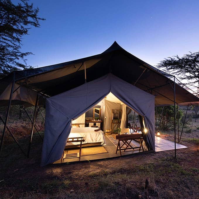 Experience a tented safari adventure at Basecamp Wilderness in the Masai Mara
